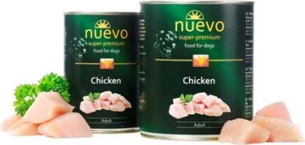 Nuevo Super Premium Dog Chicken 800g - Konservai šunims su vištienos mėsa