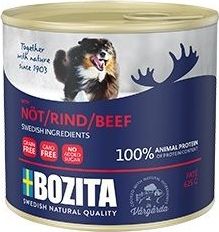 Bozita Naturals Dog Pate Rind 625g - Pastele šunims (didysis buljonusas)