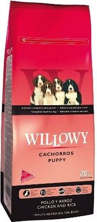 Willowy Dog Puppy 20kg - Visų veislių šuniukams (su paukštienos mėsa)