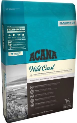 Acana Wild Coast Dog 9.7kg - Visų veislių šunims (žuvims)