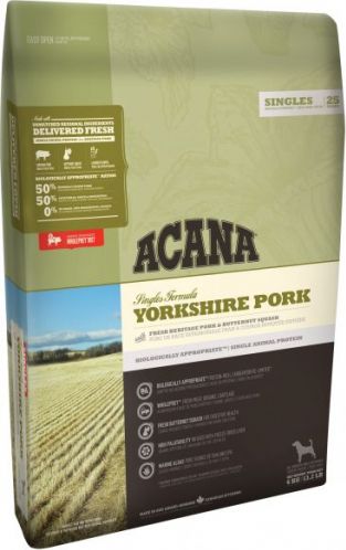 Acana Yorkshire Pork 2kg - visų veislių šunims (kiauliena ir daržovės)