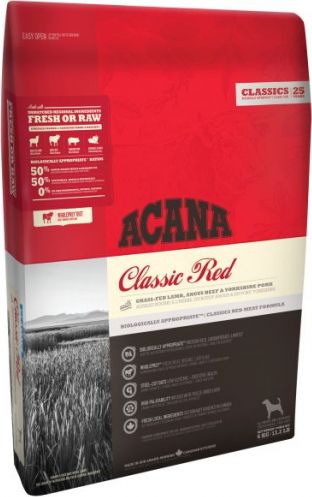 Acana RED MEAT RECIPE (Classic Red) 9.7kg - Visų veislių šunims (didžioji avys ir jautis)