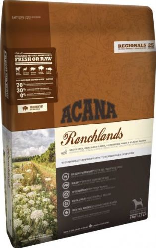 Acana Ranchlands 2kg - Visų veislių šunims (su jaučiu)