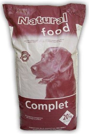 Natural Food Complete 20kg - Visų veislių suaugusiems šunims