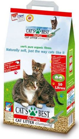Cat's Best Oko Plus 10L + 2L - Cementuojantis Organinis mišinys