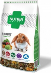 NUTRIN Nature - Triušis 750gr - PILNAS VERTĖS MAISTAS TRIUŠIAMS