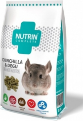 NUTRIN Complete - Chinchilla & Degu 400gr - PILNATIŠKAS EKSTRUDUOTAS PAŠARAS ŠINŠILAI IR DEGU