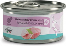 Chef Cat Tuna with Chicken Ham 80g - Konservai su tunu ir vištienos šonkauliais