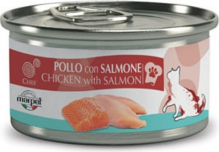 Chef Cat Chicken with Salmon 80g - Konservai su vištienos mėsa ir lašiša