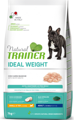 NT DOG WEIGHT CARE MINI WHITE MEAT 7KG - MAISTAS MAŽŲ VEISLIŲ SUAUGUSIEMS ŠUNIMS SU BALTA MĖSA SVERIO KONTROLEI