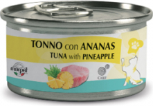 Chef Cat Tuna with Pineapple 80g - Konservai su Tunu ir Ananasais