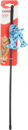 Žaislas katinams - Meškerė su žuvimis 48cm