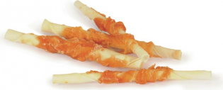Sunų kramtomoji lazdelė - jautienos ruošinys su vištiena 12cm 100gb. 1150g