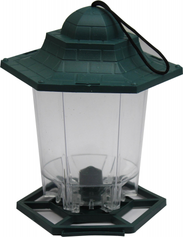 GARDEN FUN plastmasas putnu barotava laterna 14.8x13x17 cm