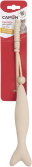 Žaislas Katėms - Medinė Lazda su Žuvis 40cm