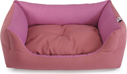 Taisnstūra guļvieta 65 cm, rozā krāsā
