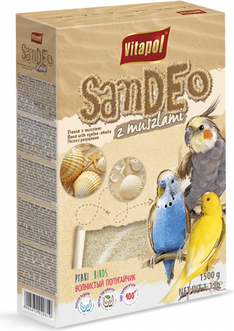 Vitapol SAND Smėlis paukšteliams su austero skeldomis 1.5kg