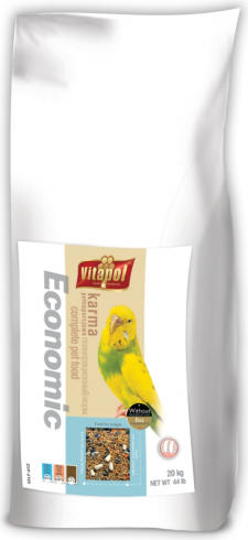 Vitapol ECONOMIC 1.2kg - Pilnavertė mityba bangotiesiems papūgams