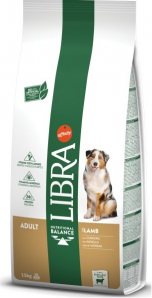 LIBRA DOG ADULT LAMB 14KG - VISŲ VEISLIŲ ŠUNIMS (BERŽAS)