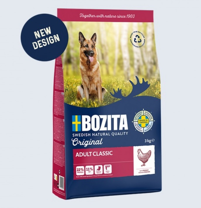 Bozita Original 12kg - Su suaugusiems šunimis