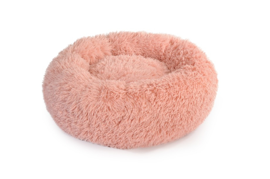 Guļvieta apaļa CUCCIA 80cm roza krāsā