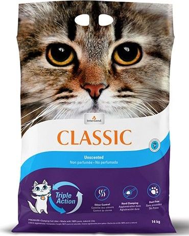 Intersand Classic Extreme Original 7kg - Kaķu smiltis bez smaržas