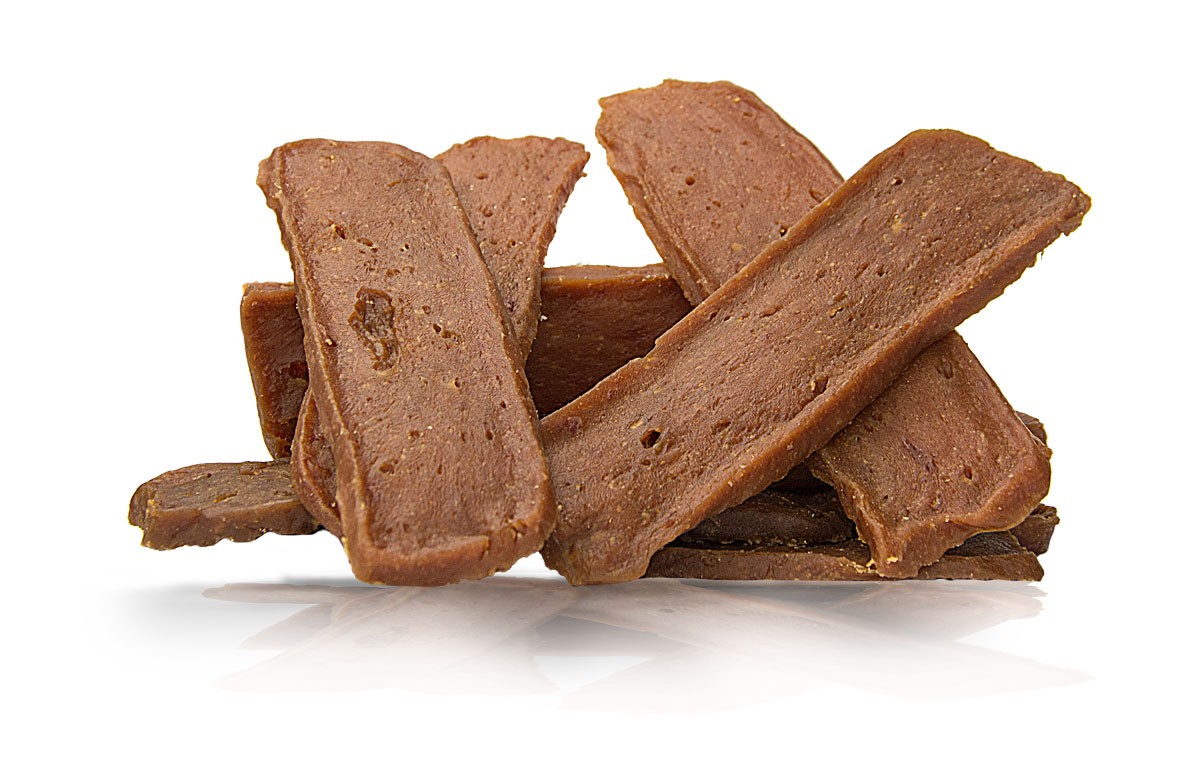 HAU&MIAU Beef Slices 500g - Jaučių mėsos juostelės, papildomas maistas šunims