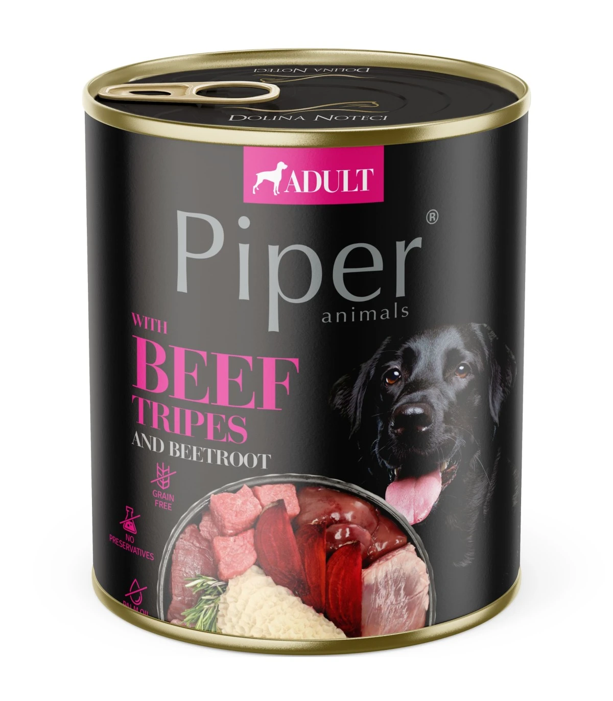 Piper Beef Tripes 800g - konservai šunims Didžiojo jaučio skrandis