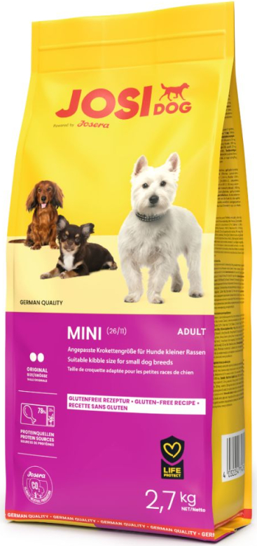 Josera Petfood Josera P šunims JosiDog Mini 2.7 kg