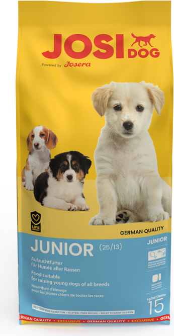 Josera Petfood Josera P šunims JosiDog Junior 15 kg