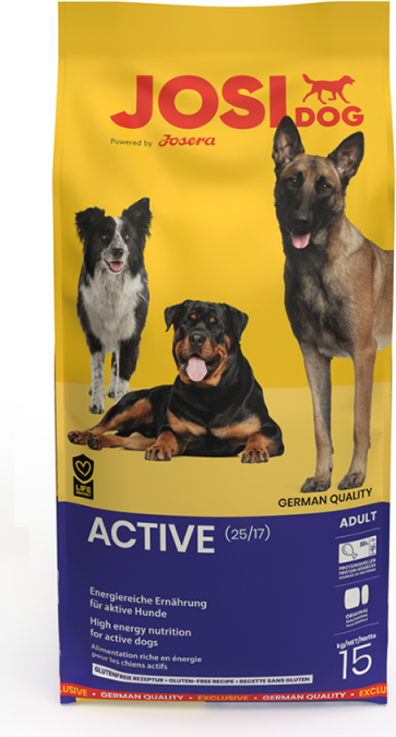 Josera Petfood Josera P šunims JosiDog Active 15 kg