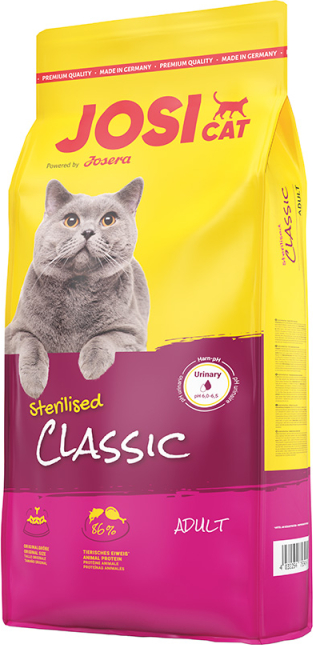 Josera Petfood Josera P katinams JosiCat Sterilised Classic 10 kg