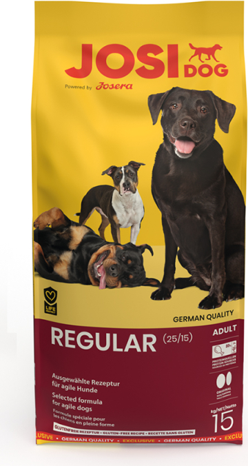 Josera Petfood Josera P šunims JosiDog Regular 15 kg