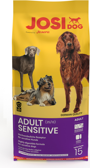 Josera Petfood Josera P šunims JosiDog Adult Sensitive 15 kg