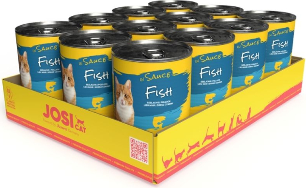 Josera Petfood Konservi JOSERA JosiCat Fish in sauce 415 g