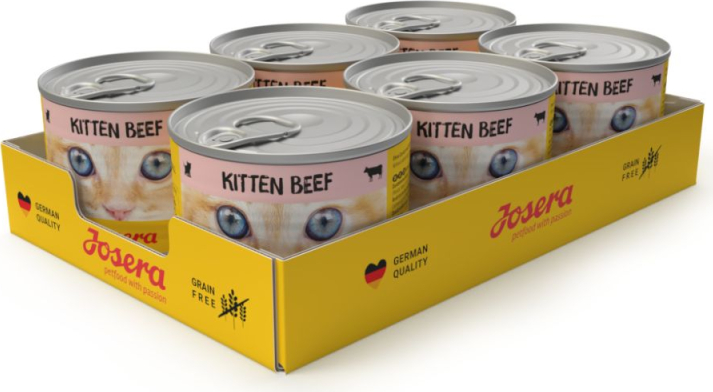 Josera Petfood Konservi Josera wet Kitten Beef 200 g