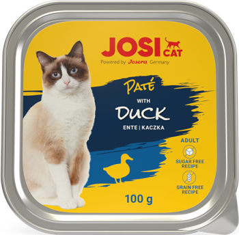 Josera Petfood Konservai JOSERA JosiCat Kalakutienos pastetė 100 g Aliejus