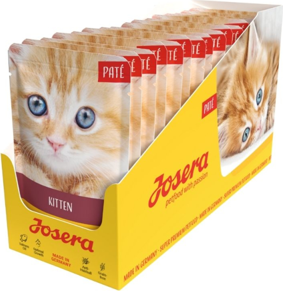 Josera Petfood Konservai JOSERA katėms PASTETAS Kitten 85 g