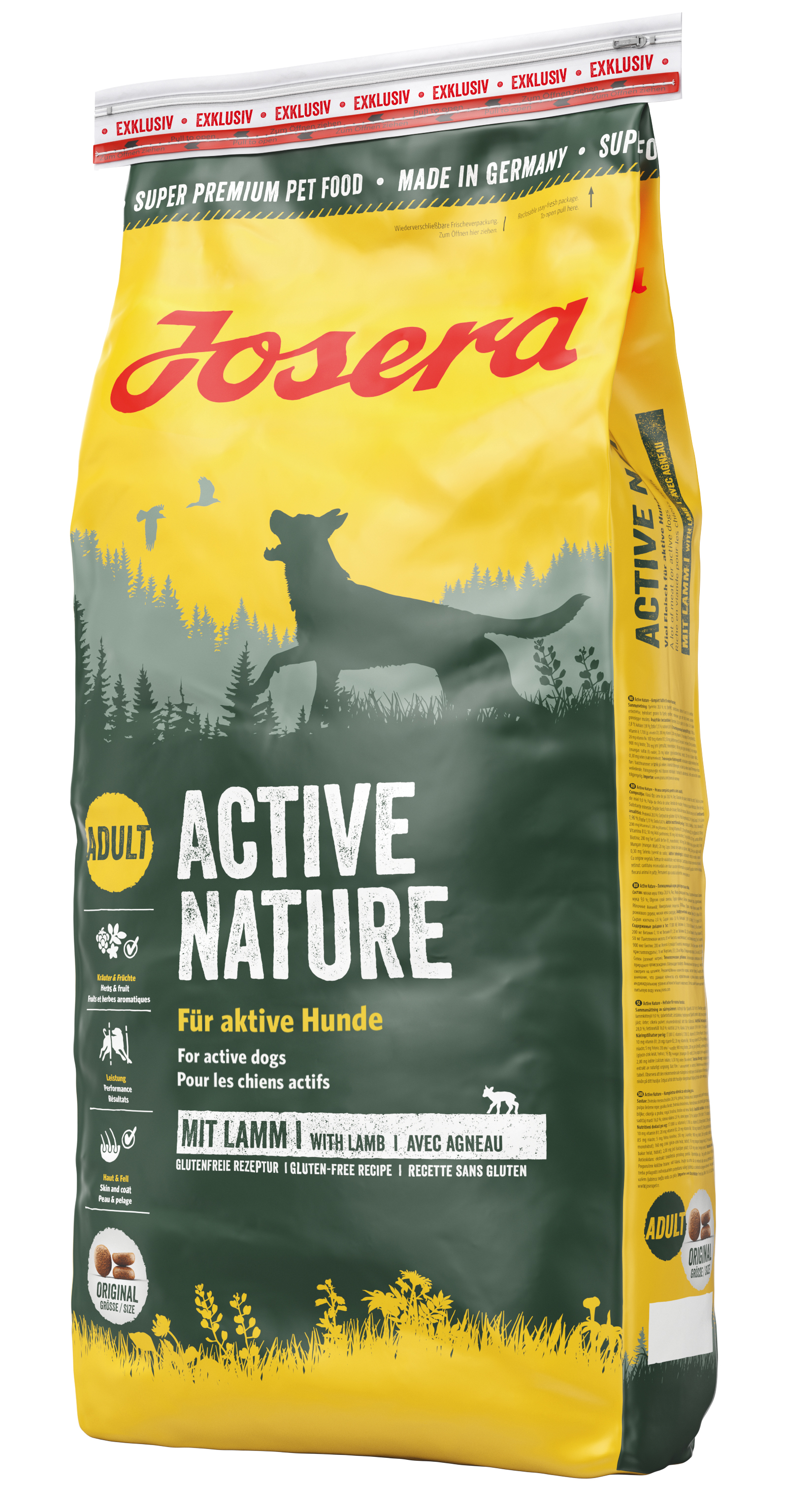 Josera Petfood Josera SP šunims Active Nature 12.5 kg