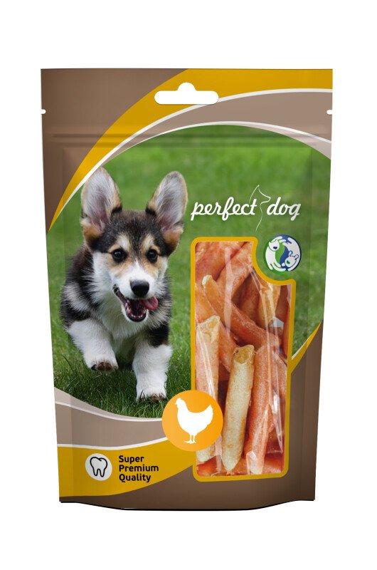 PERFECT DOG ROKYTĖS SU SŪRIU 70G - PAPILDOMAS MAISTAS ŠUNIMS