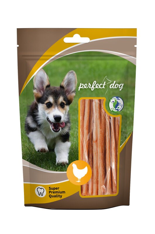 PERFECT DOG SU PAVIŠIENĖS KIAUŠINIENĖLE 70G - PAPILDOMAS MAISTAS ŠUNIMS