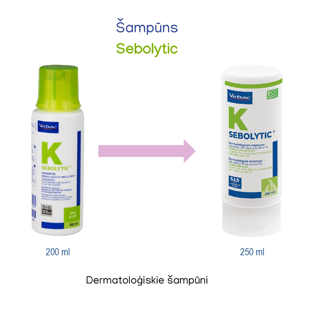 Virbac Sebolytic SS.G Šampūns 250 ml (Virbac)