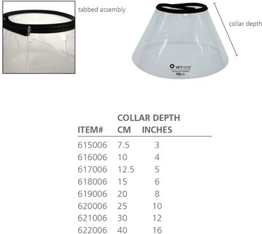 Core Clean PC PET E-Collar 619006 (5) - apkaklės gilumas 20cm
