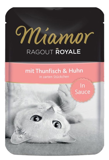 MIAMOR Ragout Royale Thunfisch&Huhn100g - su vištiena ir tunu