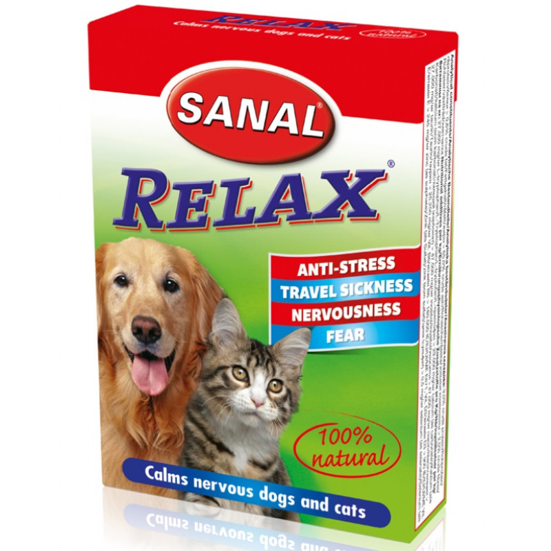 Sanal Relax 15tbl - raminamasis vaistas šunims, katėms, triušiams