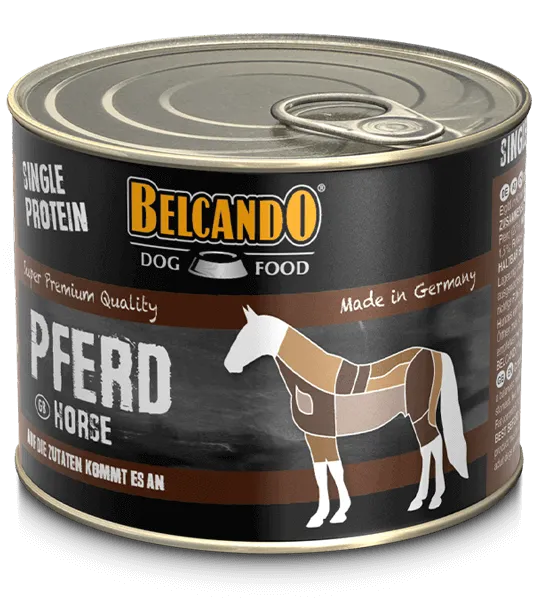 BELCANDO Single Protein Arklys 200g - Papildoma mityba suaugusiems šunims