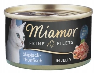Miamor Feine Filets Skipjack Tuna in Jelly 100g - tuno file su želatina