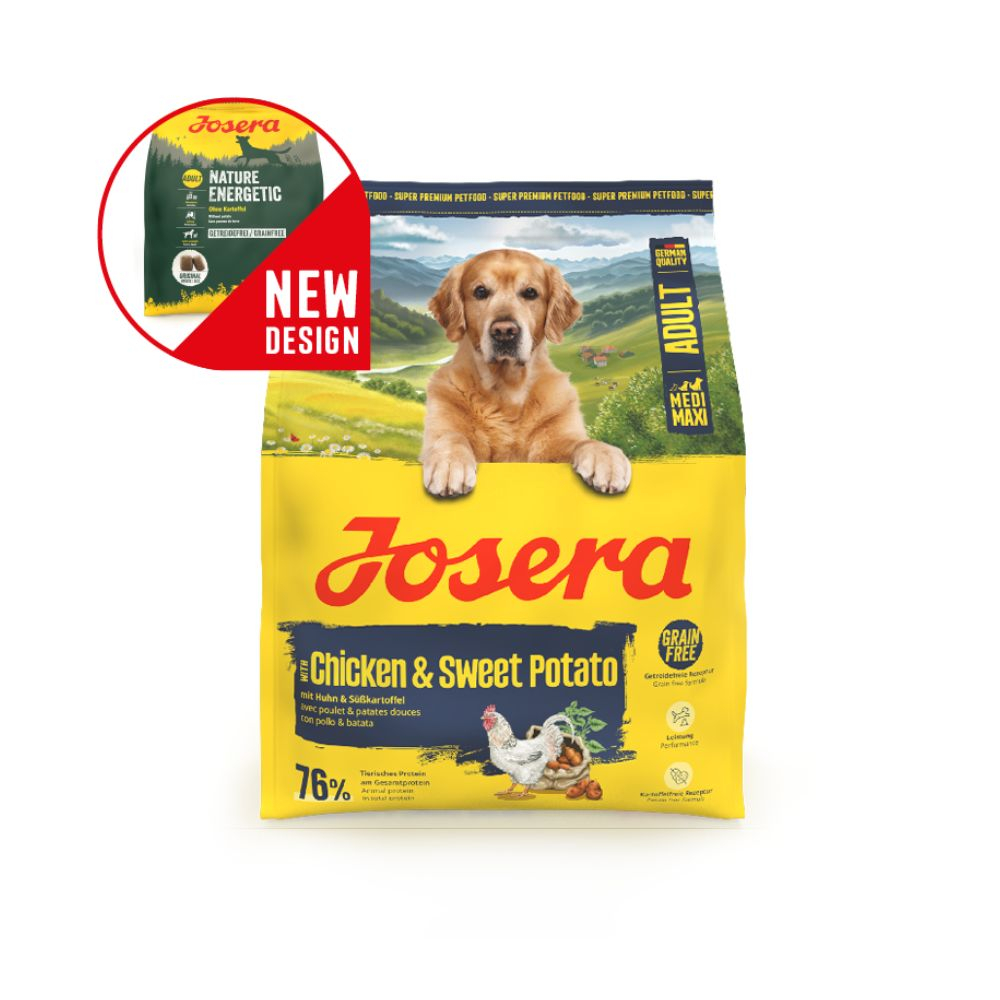 Josera Petfood Josera SP su šunim M/M su vištiena ir saldžiu bulvių 900 g (Nature Energetic)