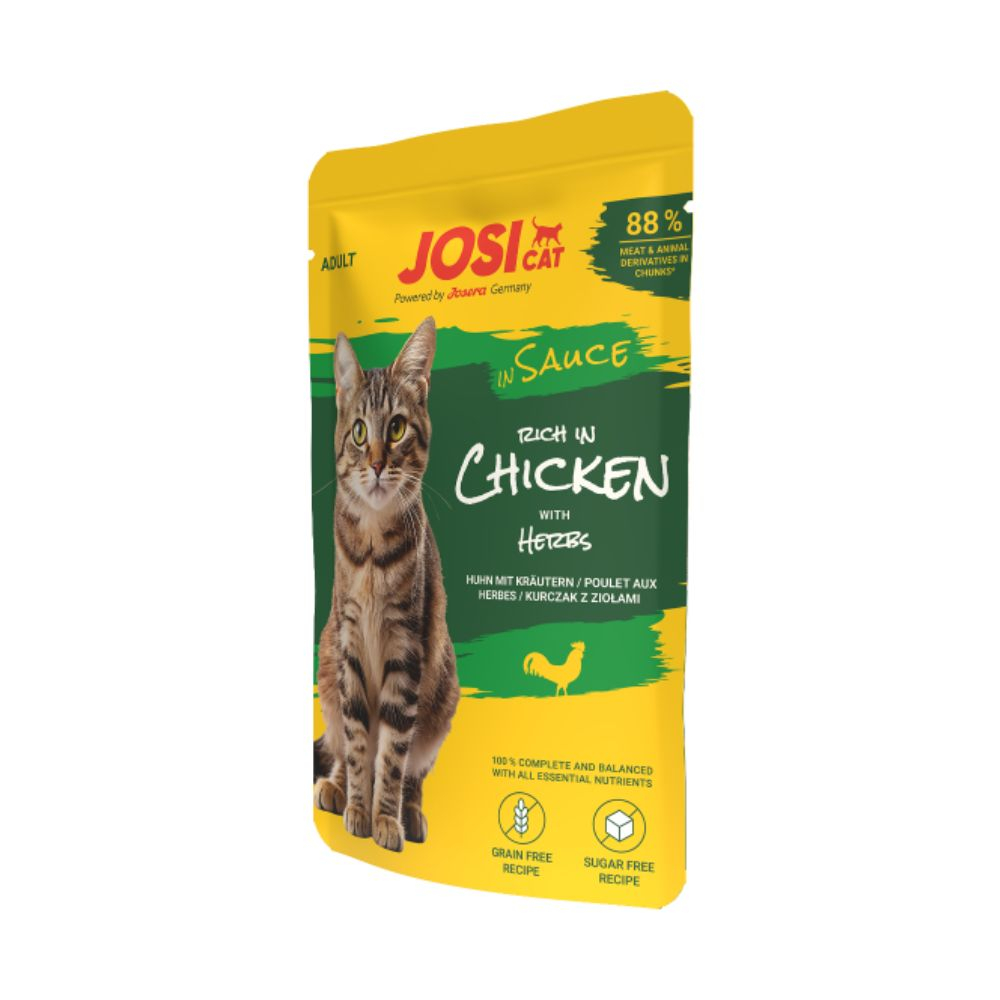 Josera Petfood Konservai JOSERA JosiCat su vištiena sultyse 85 g