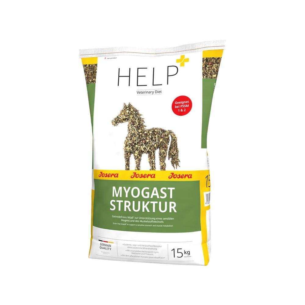 Josera Petfood Josera žirgams HELP MyoGast Struktūra 15 kg
